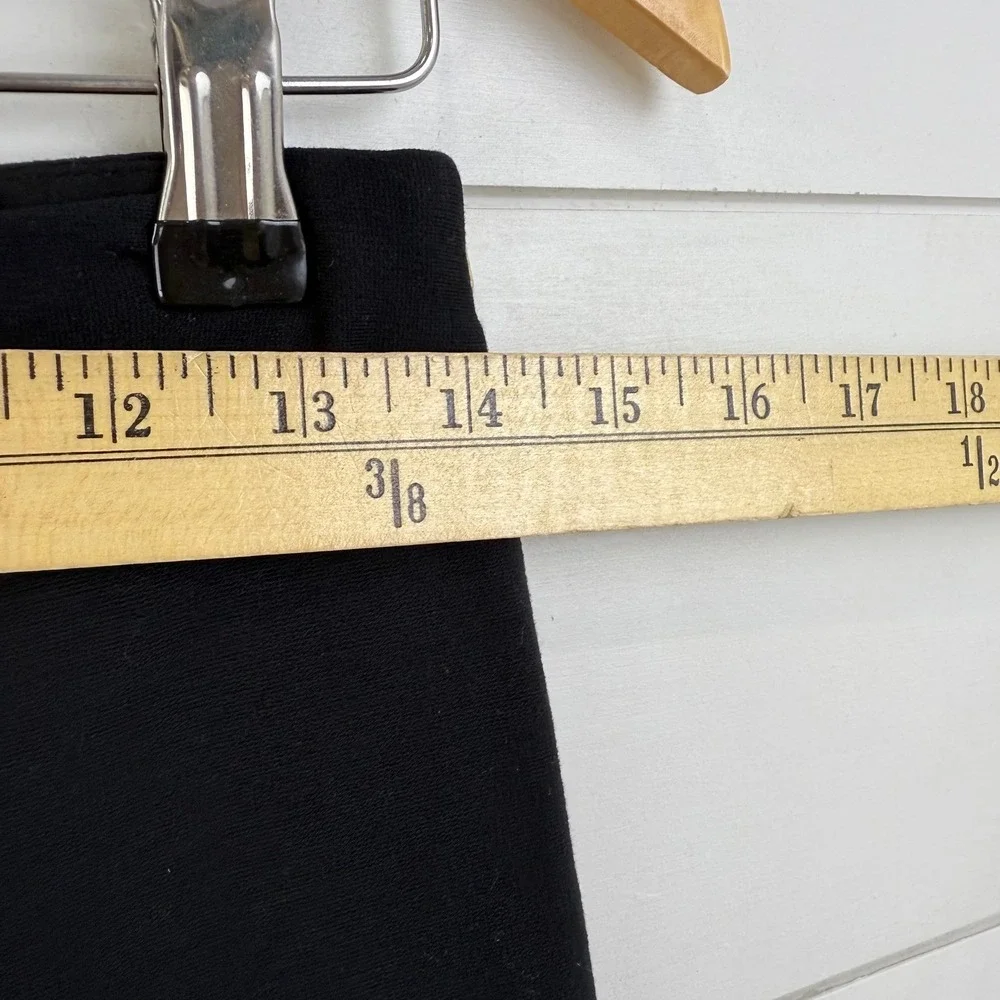 Kate Spade New York EDIE Pants Black WOMEN 4‎ Zipper CIGARETTE SKINNY ANKLE